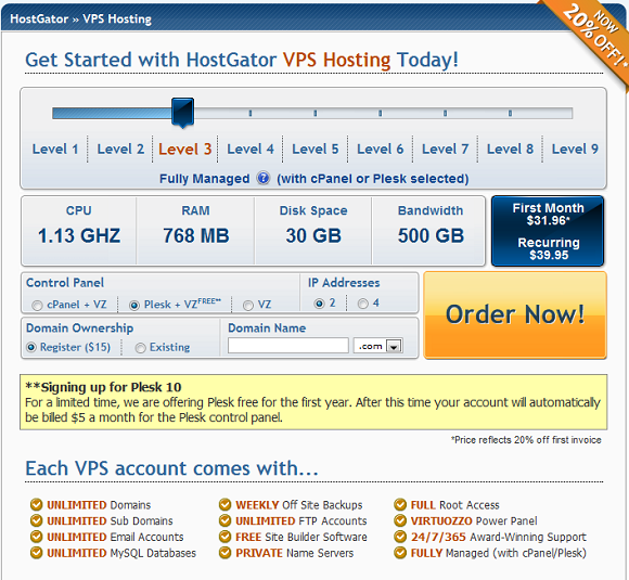 Hostgator-VPS