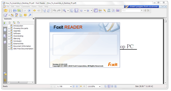 foxit pdf reader windows xp