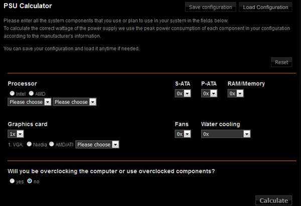 bequiet-psu-calculator