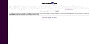 domain name check availability