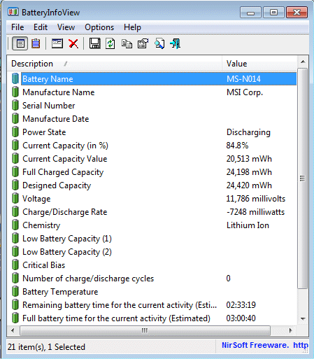 batteryinfoview