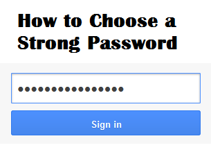 password