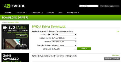 Drivers-Download-NVIDIA