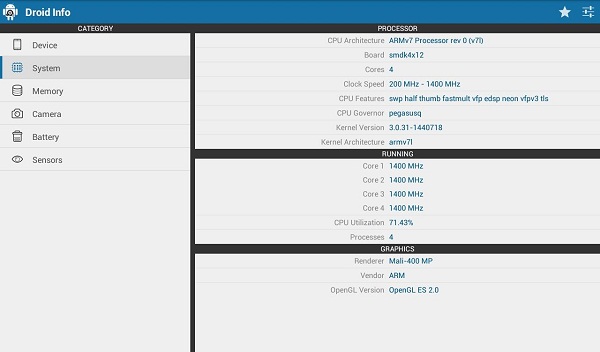 Droid-Hardware-Info