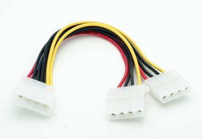 4-Pin-Molex-Power-Splitter-Cable