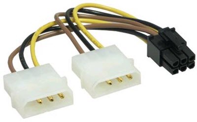 4-Pin-Molex-to-6-Pin-PCI-E-Connector