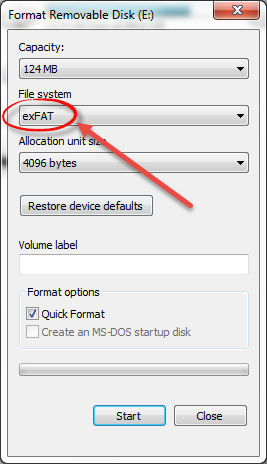 pendrive-format-exfat