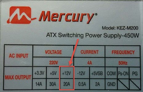 Mercury-450W-SMPS-KEZM200