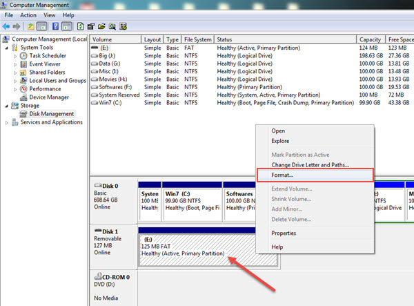 format-disk-management