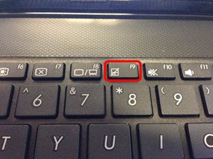 touchpad-function-key