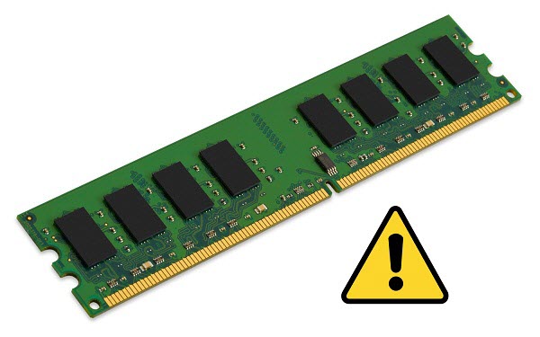 Top of Faulty RAM your PC &