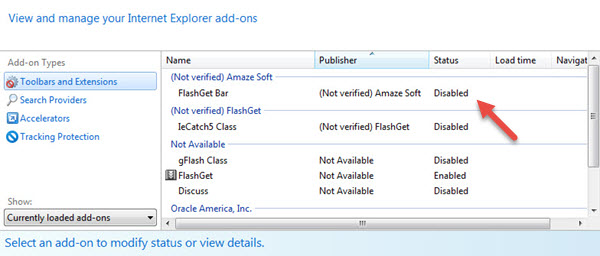 disable-addons-ie